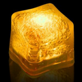 Light Up LED Ice Cube - Yellow